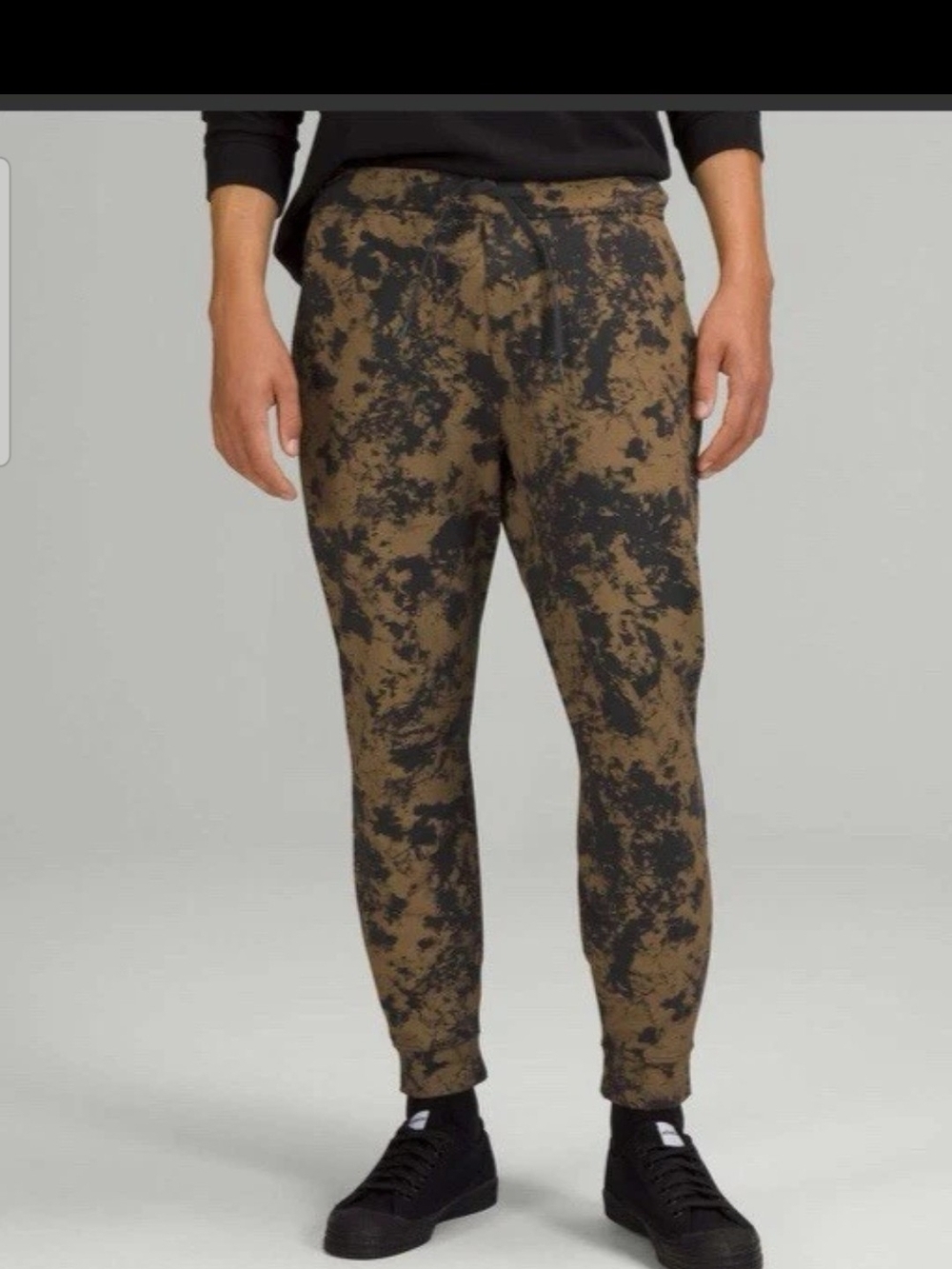LULULEMON City Sweat Jogger Spectral Graphite Grey Artifact Size: XL